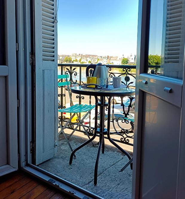 Balcon Sur Loire Local Velo Apartman Saumur Kültér fotó