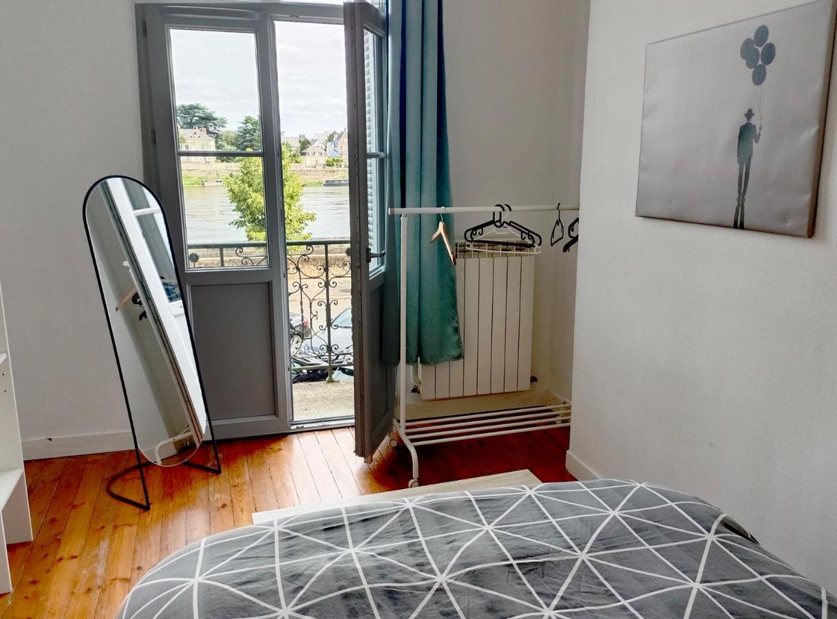 Balcon Sur Loire Local Velo Apartman Saumur Kültér fotó